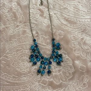 Blue necklace